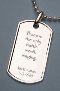 Albert Camus PeaceTag&trade;