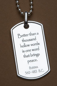 Buddha PeaceTag&trade;