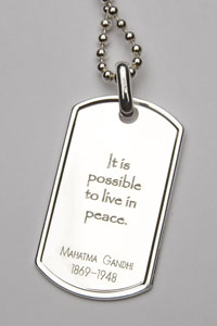 Mahatma Gandhi PeaceTag&trade;