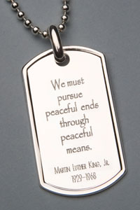 Martin Luther King Jr. PeaceTag&trade;